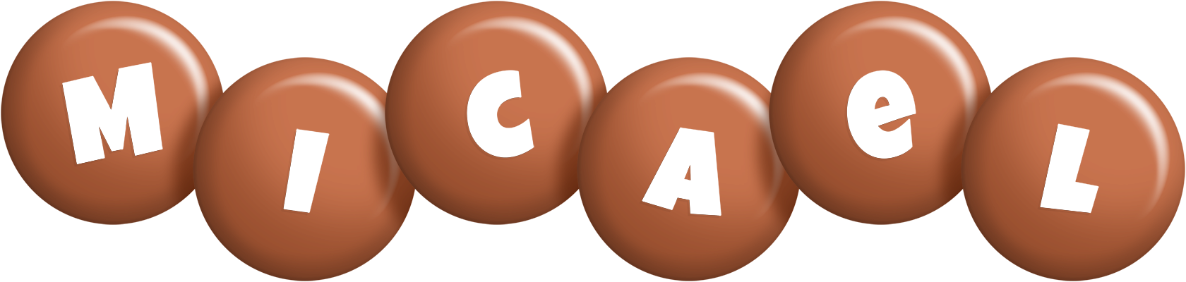 Micael candy-brown logo