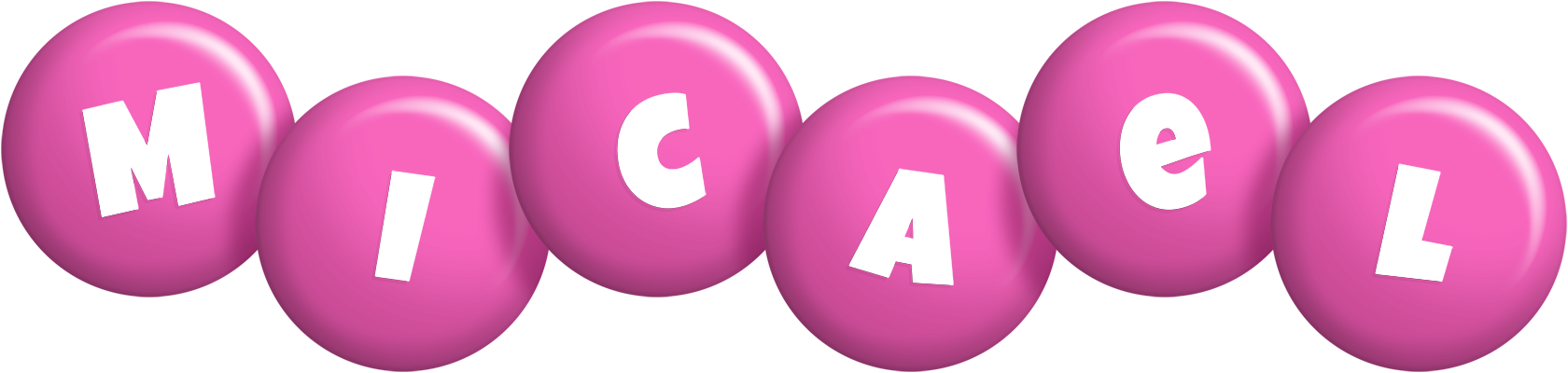 Micael candy-pink logo