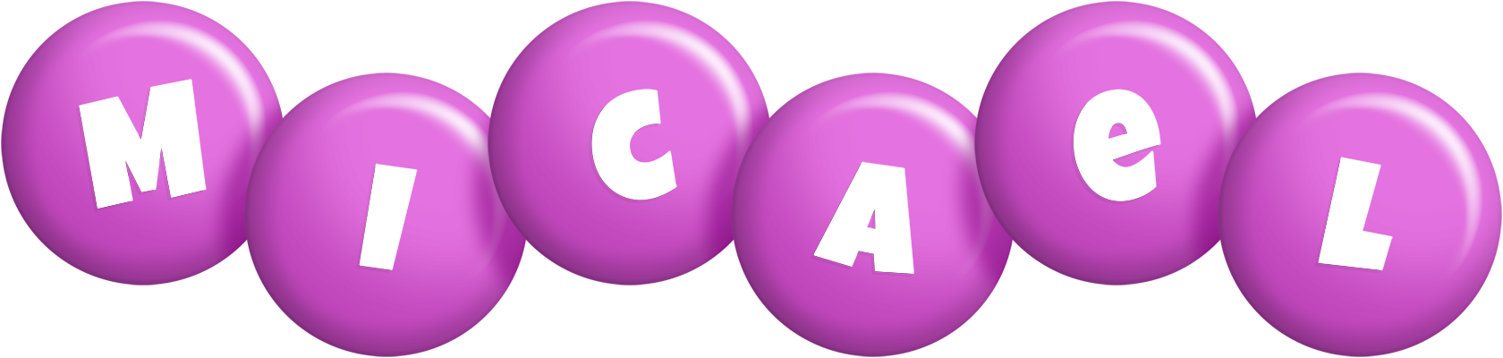 Micael candy-purple logo