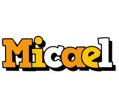Micael cartoon logo