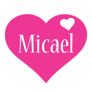 Micael love-heart logo