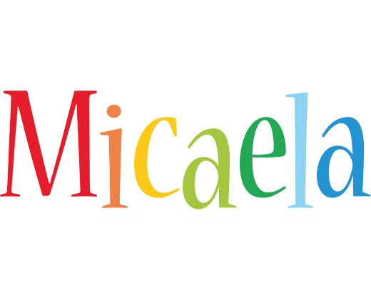 Micaela birthday logo