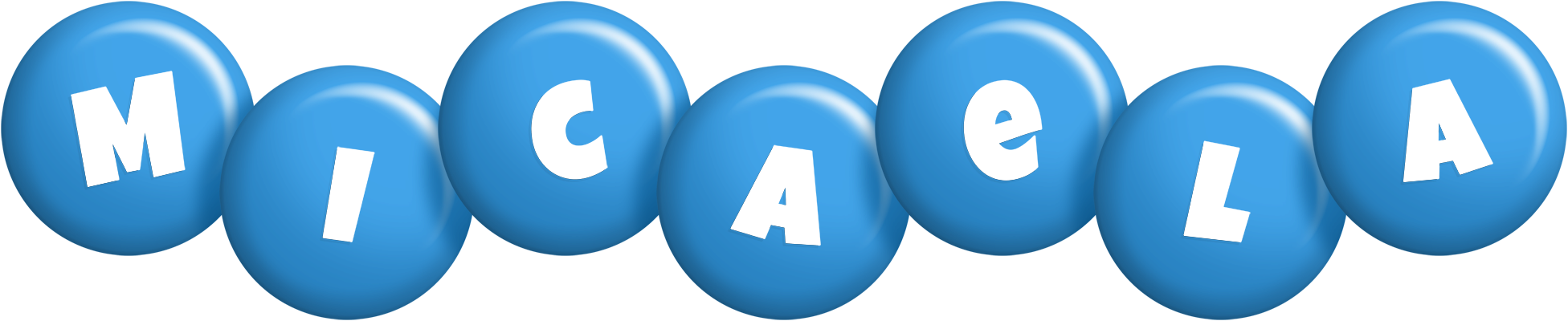 Micaela candy-blue logo