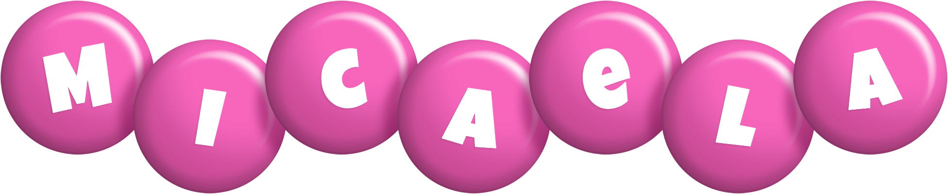 Micaela candy-pink logo