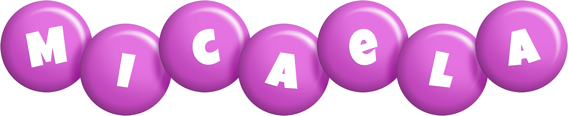 Micaela candy-purple logo