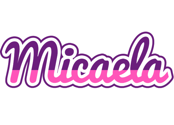 Micaela cheerful logo