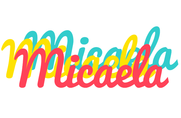 Micaela disco logo