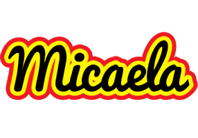 Micaela flaming logo