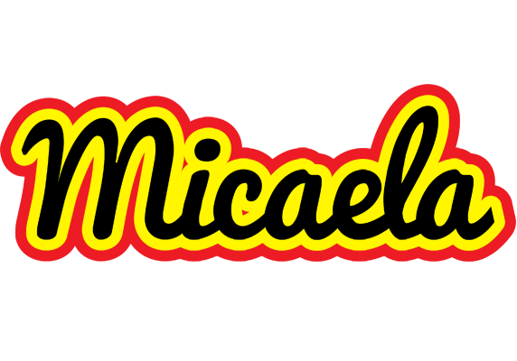 Micaela flaming logo