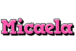 Micaela girlish logo