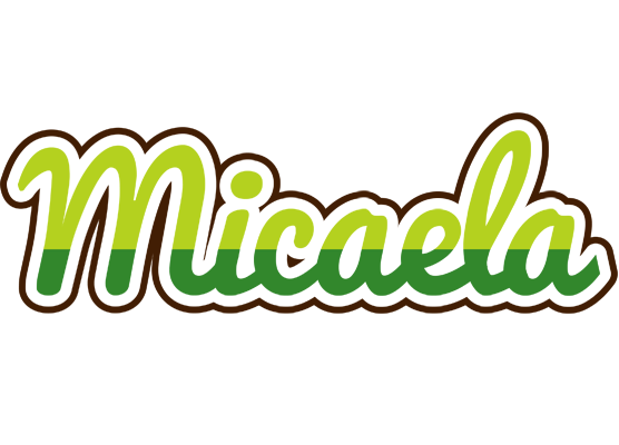 Micaela golfing logo