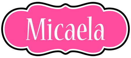 Micaela invitation logo