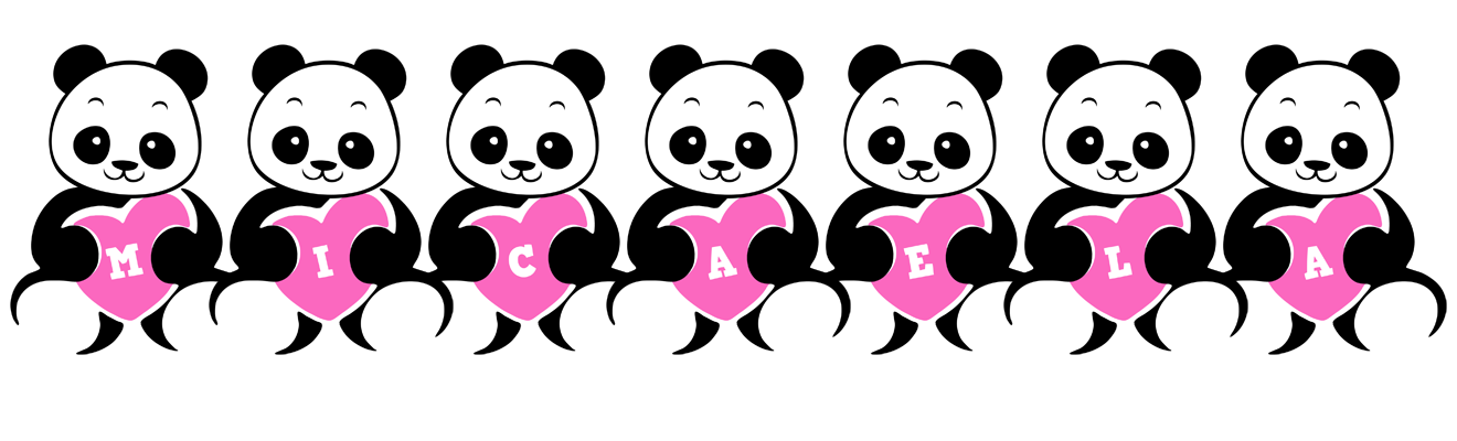 Micaela love-panda logo