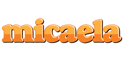 Micaela orange logo