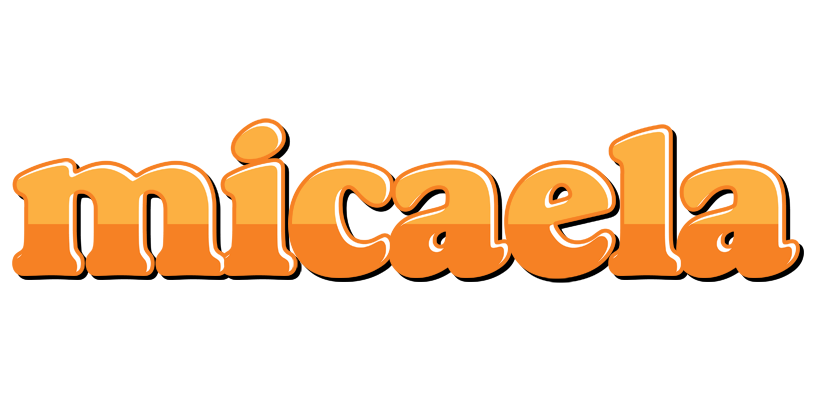 Micaela orange logo