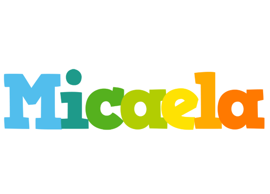 Micaela rainbows logo