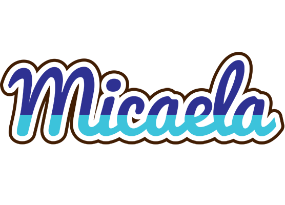 Micaela raining logo