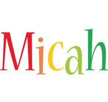 Micah birthday logo