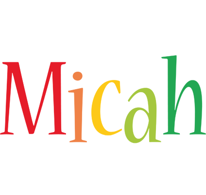 Micah birthday logo