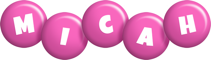 Micah candy-pink logo