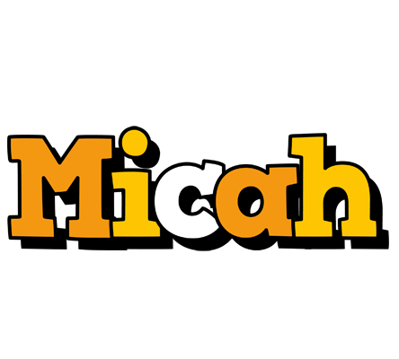 Micah cartoon logo