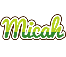 Micah golfing logo