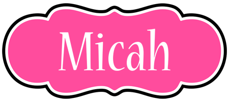 Micah invitation logo