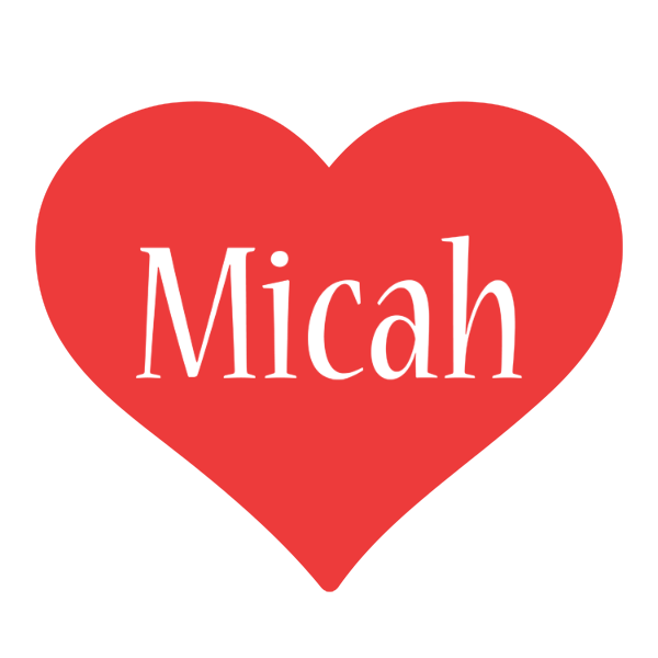 Micah love logo