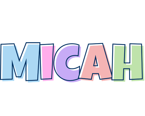 Micah pastel logo