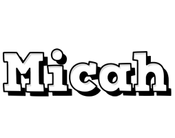 Micah snowing logo