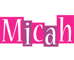 Micah whine logo