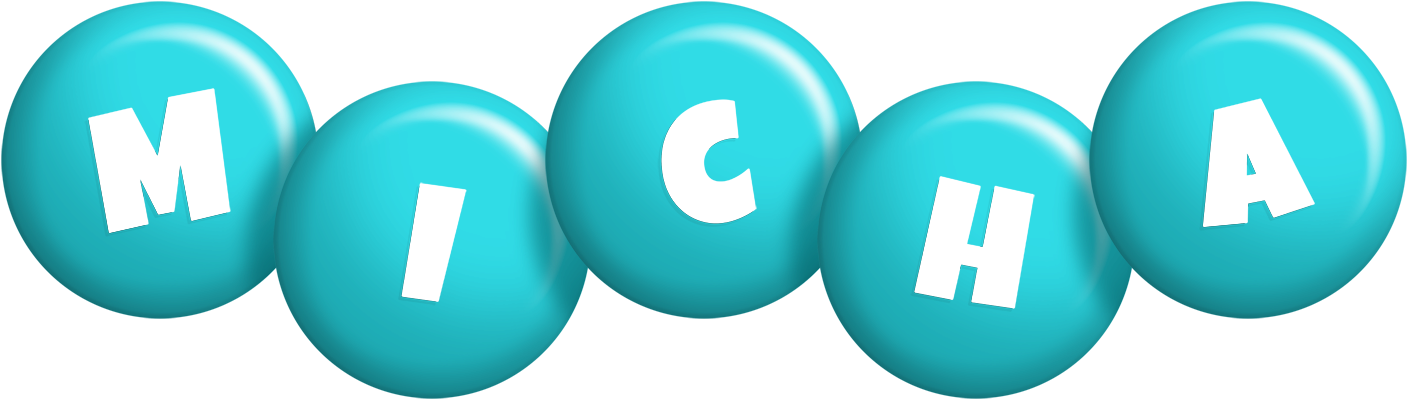 Micha candy-azur logo