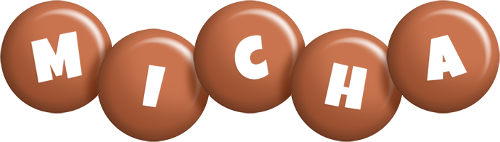 Micha candy-brown logo
