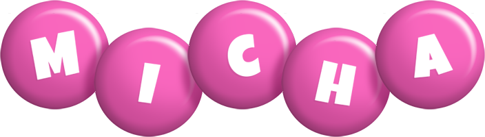 Micha candy-pink logo