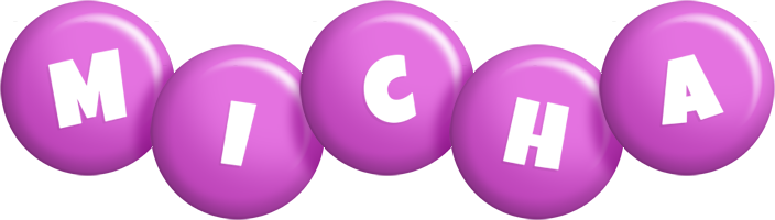 Micha candy-purple logo
