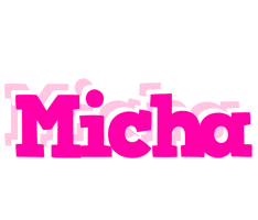 Micha dancing logo