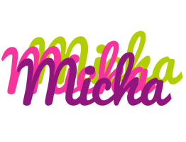 Micha flowers logo