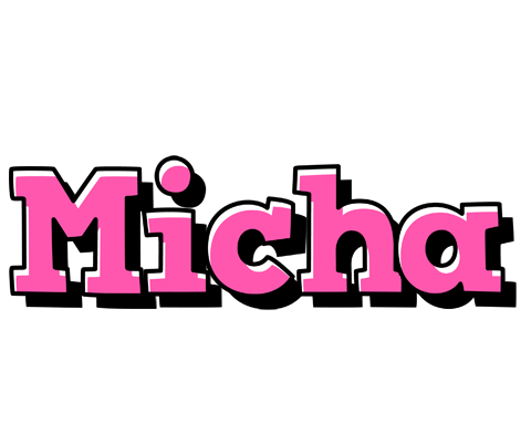 Micha girlish logo