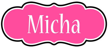 Micha invitation logo