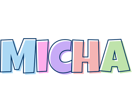 Micha pastel logo