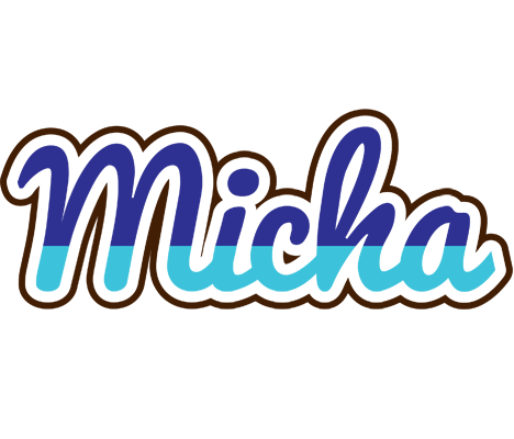 Micha raining logo