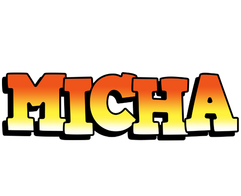 Micha sunset logo
