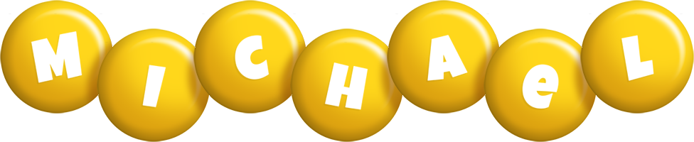 Michael candy-yellow logo