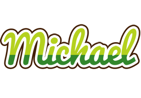 Michael golfing logo