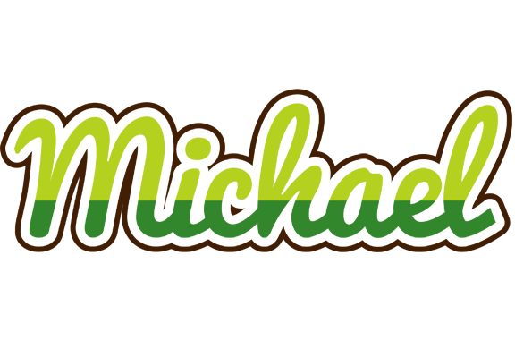 Michael golfing logo