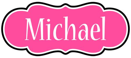 Michael invitation logo