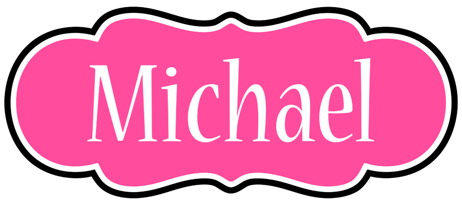 Michael invitation logo