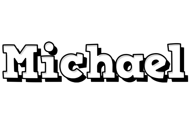 Michael snowing logo