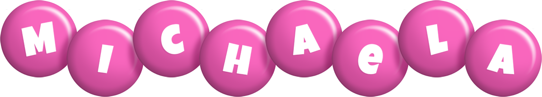 Michaela candy-pink logo