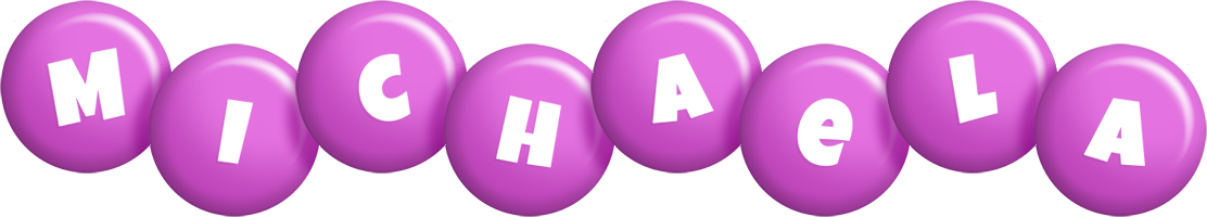 Michaela candy-purple logo